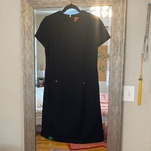 Tory Burch Black Short sleeved Dress